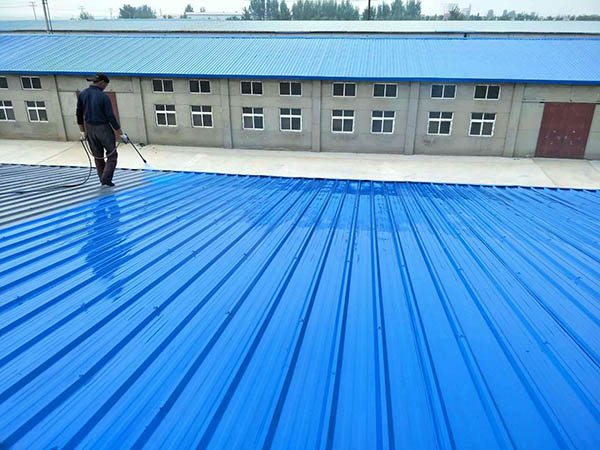 崂山 彩钢瓦喷漆翻新工业厂房、仓库